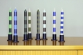 Stripe Candle Set of 4 blues_greens_crisp.jpg