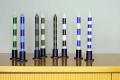 Stripe Candle Set of 4 blues_greens_crisp.jpg