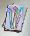 Glass Spoons family_Contour Napkin lavender_Contour Napkin grey.jpg