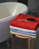 Mono Bath Towel poppy red_white_sky blue_cream_Rey Stool golden wb lacquered beech.jpg
