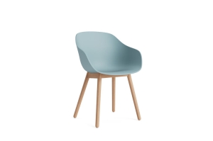 HAY krzesło ABOUT A CHAIR AAC212 dusty blue 2.0 / lakierowany dąb 