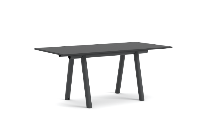 AE106-D398-AN38_Boa High Table L220xW110xH95 black laminate tabletop_charcoal powder coated alu frame.png