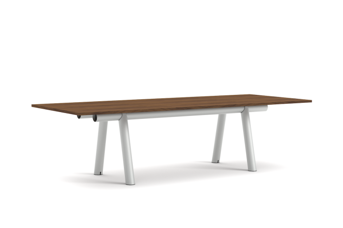 AE107-D395-AI02_Boa Table L280xW110xH75 wb lacquered walnut tabletop_metallic grey powder coated alu frame.png