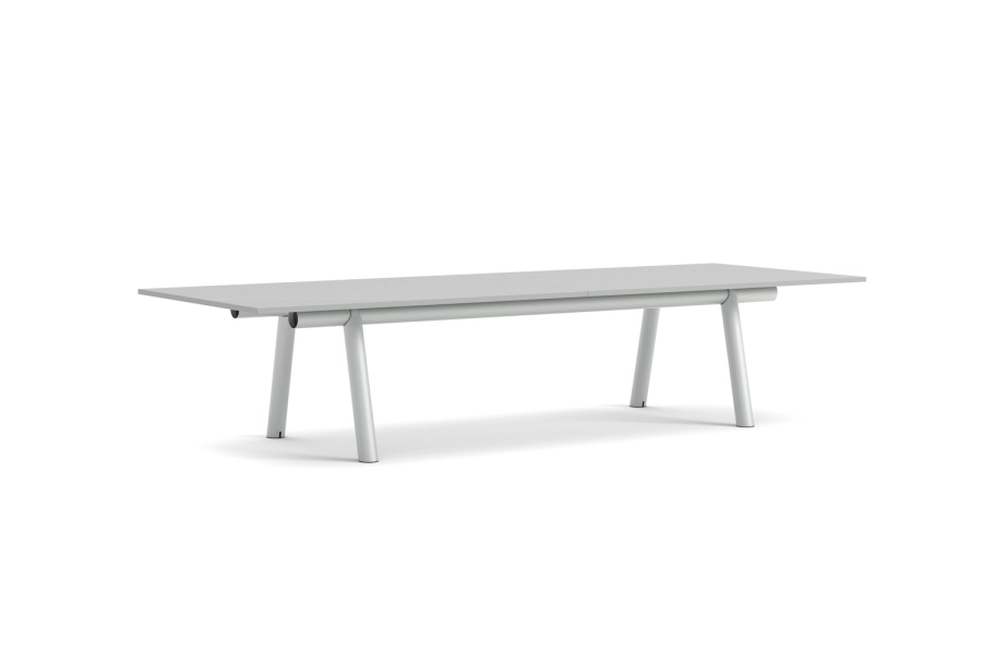 AE107-D403-AN36_Boa Table L350xW128xH75 grey linoleum tabletop_metallic grey powder coated alu frame.png
