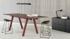 Boa High Table wb lacquered walnut tabletop barn red powder coated frame pa frame.jpg