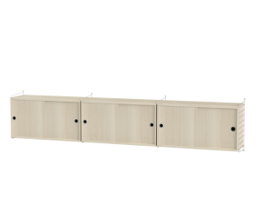 STRING konfiguracja LIVING ROOM D jesion/szara