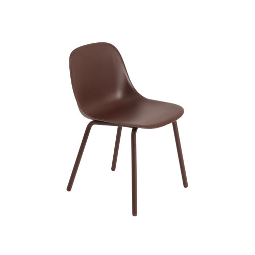 MUUTO krzesło ogrodowe  FIBER brown red