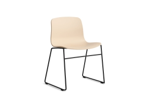 HAY krzesło ABOUT A CHAIR AAC08 pale peach 2.0 / czarny