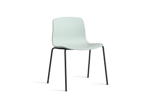 HAY krzesło ABOUT A CHAIR AAC16 dusty mint 2.0 / czarny
