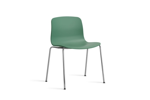 HAY krzesło ABOUT A CHAIR AAC16 teal green 2.0 / chrom