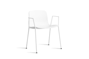 HAY krzesło z podłokietnikami ABOUT A CHAIR AAC18 white 2.0 / biały