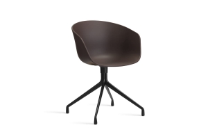 HAY krzesło obrotowe ABOUT A CHAIR AAC20 raisin 2.0 / czarny