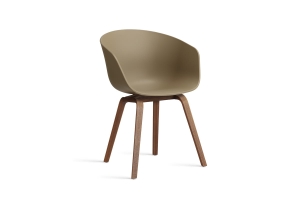 HAY krzesło ABOUT A CHAIR AAC22 clay 2.0 / lakierowany orzech