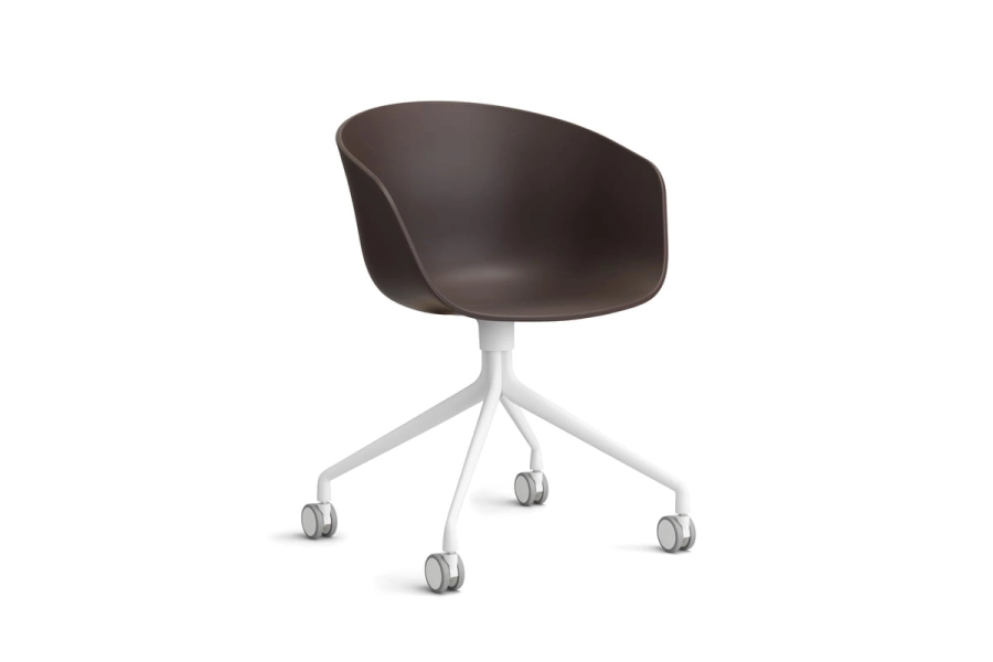 AA224-D132-AA51_AAC 24 raisin 2.0 shell_white powder coated aluminium base.jpg