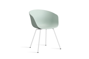 HAY krzesło ABOUT A CHAIR AAC26  dusty mint 2.0 / biały