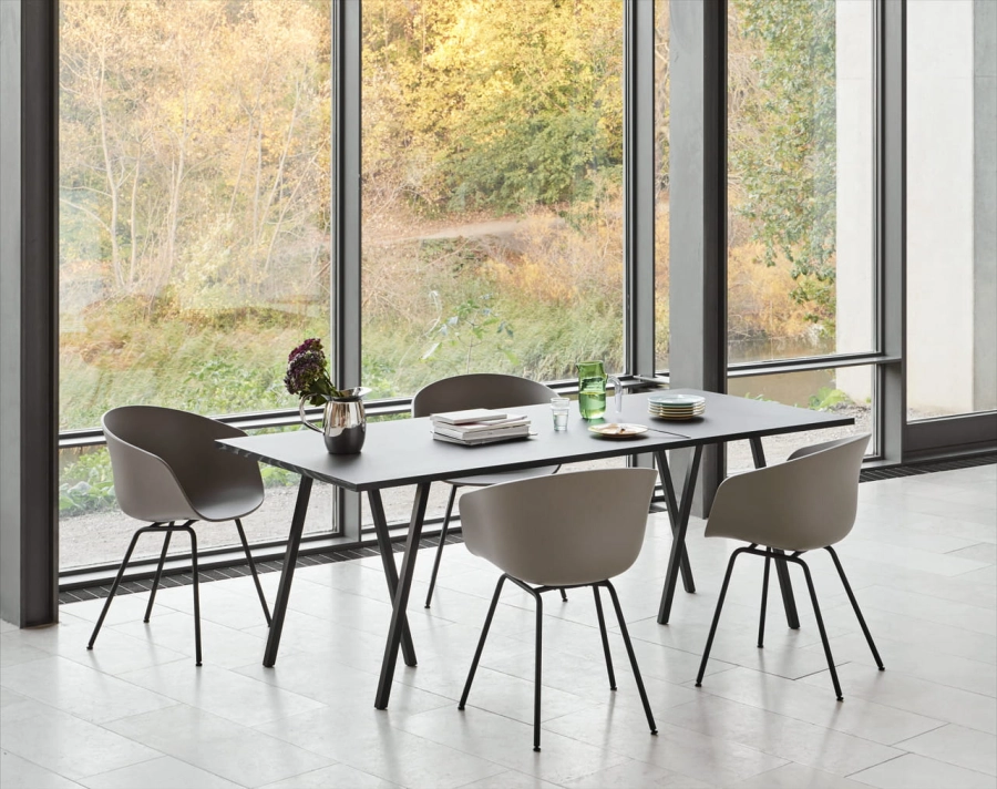 AAC 26 khaki 2.0 shell black base_Loop Stand Table black_Tela Votive peach.jpg