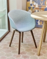 AAC 22 front uph Mode 002 slate blue 2.0 shell wb lacquered walnut_Triangle Leg Table L200xW85xH74 wb lacquer oak.jpg