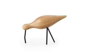 NORMANN COPENHAGEN figurka SHOREBIRD L dąb / czarny