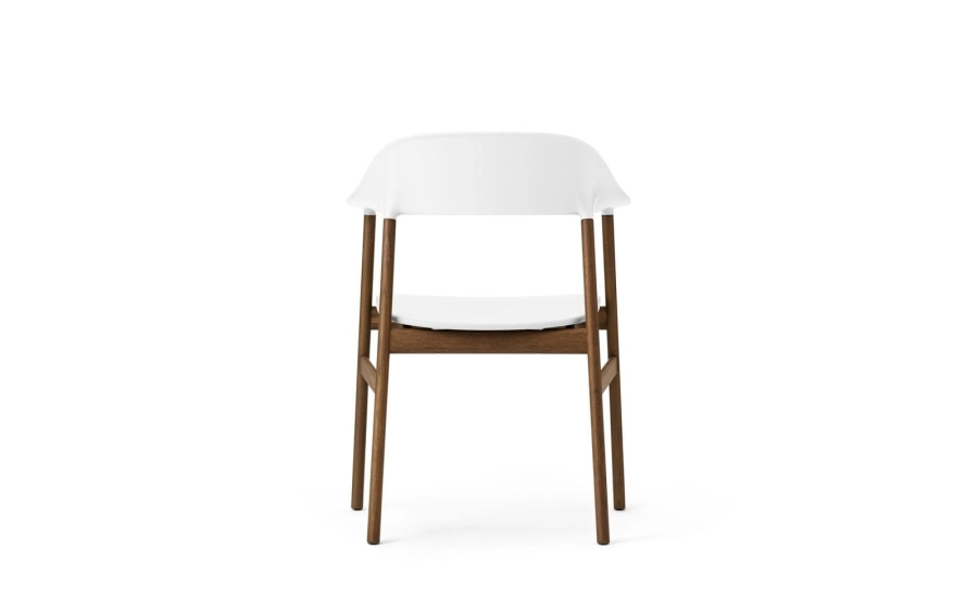NORMANN COPENHAGEN krzesło z podłokietnikami HERIT dymiony dąb/białe