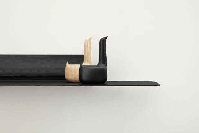 NORMANN COPENHAGEN półka JET 80 czarna