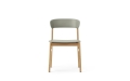 NORMANN COPENHAGEN krzesło HERIT dąb/zielone