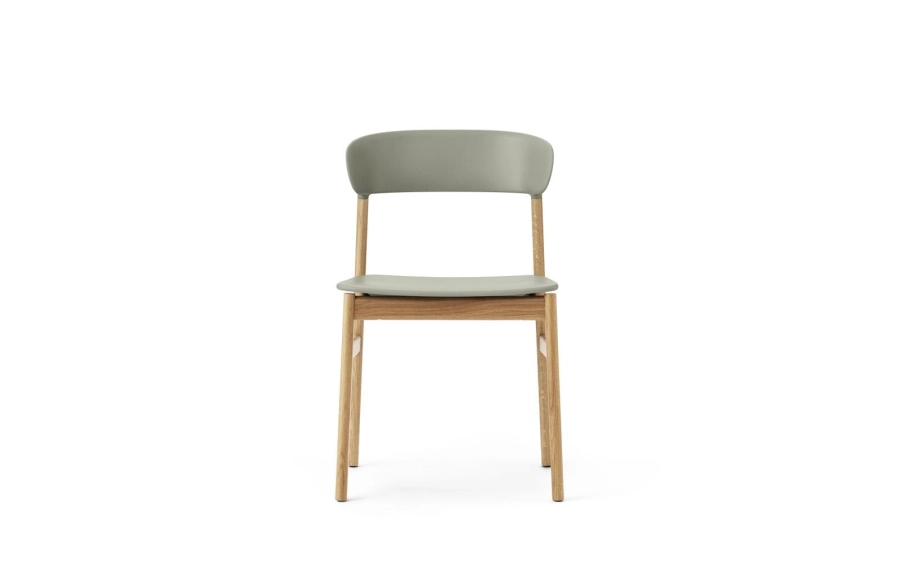NORMANN COPENHAGEN krzesło HERIT dąb/zielone