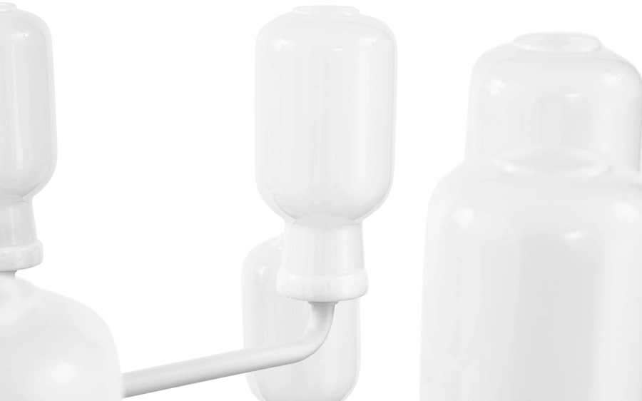 NORMANN COPENHAGEN żyrandol AMP L biały marmur