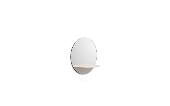 NORMANN COPENHAGEN lustro HORIZON okrągłe białe