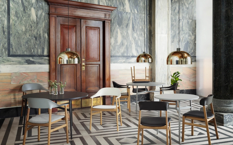 NORMANN COPENHAGEN krzesło z podłokietnikami HERIT