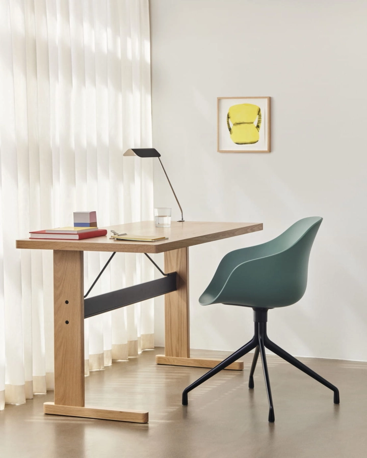 Apex Desk Clip Lamp iron black_AAC 220 fall green 2.0 shell black base.jpg