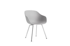 HAY krzesło ABOUT A CHAIR AAC226 concrete grey 2.0 / chrom