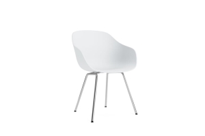 HAY krzesło ABOUT A CHAIR AAC226 white 2.0 / chrom