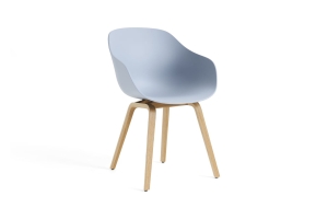 HAY krzesło ABOUT A CHAIR AAC222 slate blue 2.0 / lakierowany dąb