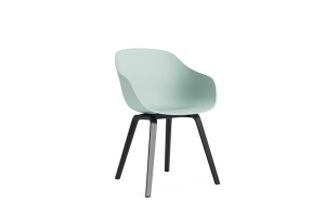 HAY krzesło ABOUT A CHAIR AAC222 dusty mint 2.0 / czarny dąb