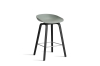 AA001-D144-AA51_AAS 32 H65 fall green 2.0 shell_black wb laquered oak base_stainless steel footrest.jpg