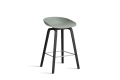 AA001-D144-AA51_AAS 32 H65 fall green 2.0 shell_black wb laquered oak base_stainless steel footrest.jpg