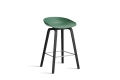 AA001-D138-AA51_AAS 32 H65 teal green 2.0 shell_black wb laquered oak base_stainless steel footrest.jpg