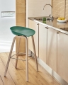 AAS 32 teal green 2.0 sheel wb lacquer oak base stainless steel footrest_Tint Tumbler green_Sobremesa Serving Bowl S white with red rim.jpg