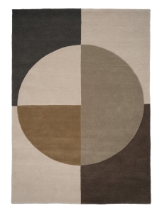LINIE DESIGN dywan RADIALITY olive