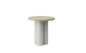 NORMANN COPENHAGEN stolik DIT piaskowy / jasny Trawertyn