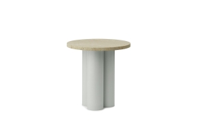 NORMANN COPENHAGEN stolik DIT jasnozielony / jasny Trawertyn