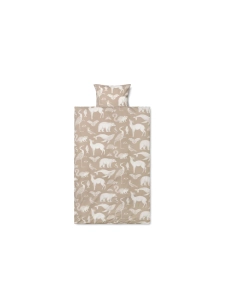 FERM LIVING pościel KATIE SCOTT BABY piaskowa
