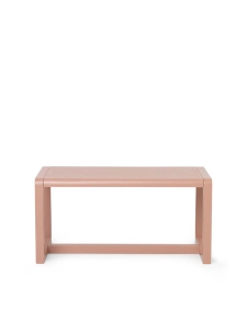 FERM LIVING ławka LITTLE ARCHITECT różowa