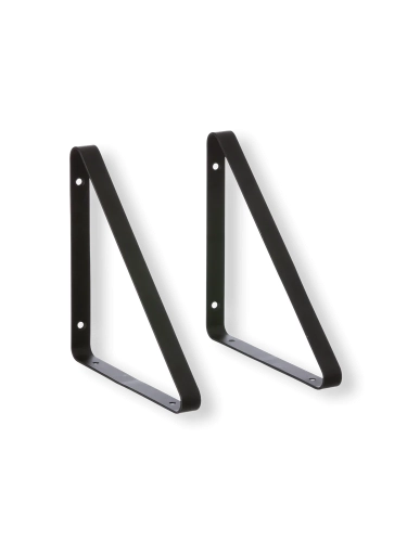 FERM LIVING wsporniki do półki SHELF czarne
