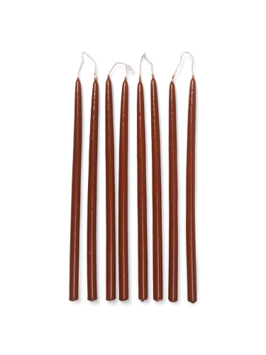 FERM LIVING świece SPIKE SLIM 8 sztuk