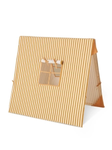 FERM LIVING namiot dla dzieci STRIPED musztardowy