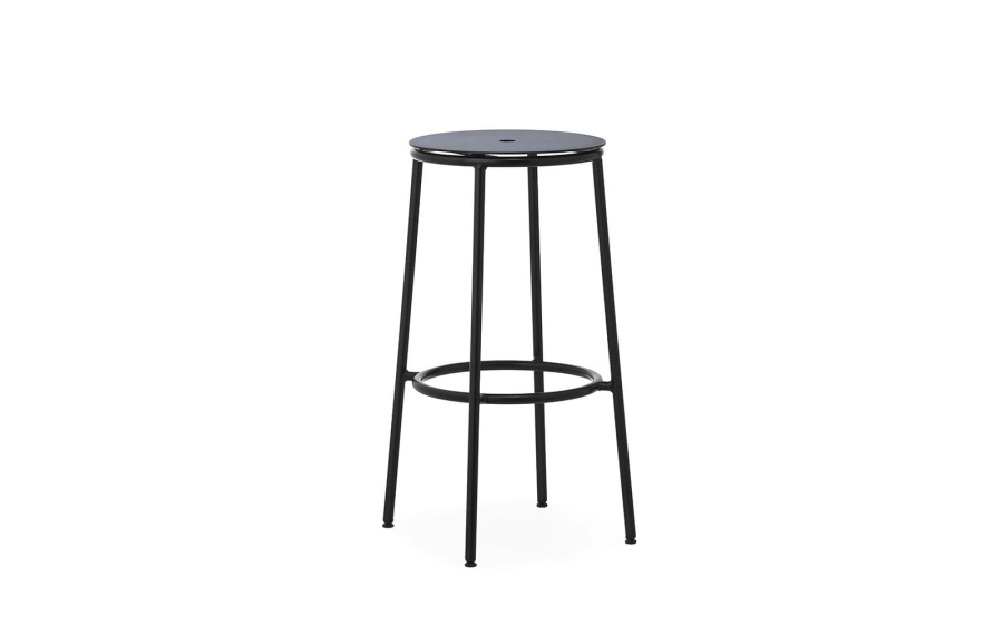 Circa Barstool 75 cm Black Steel1.png