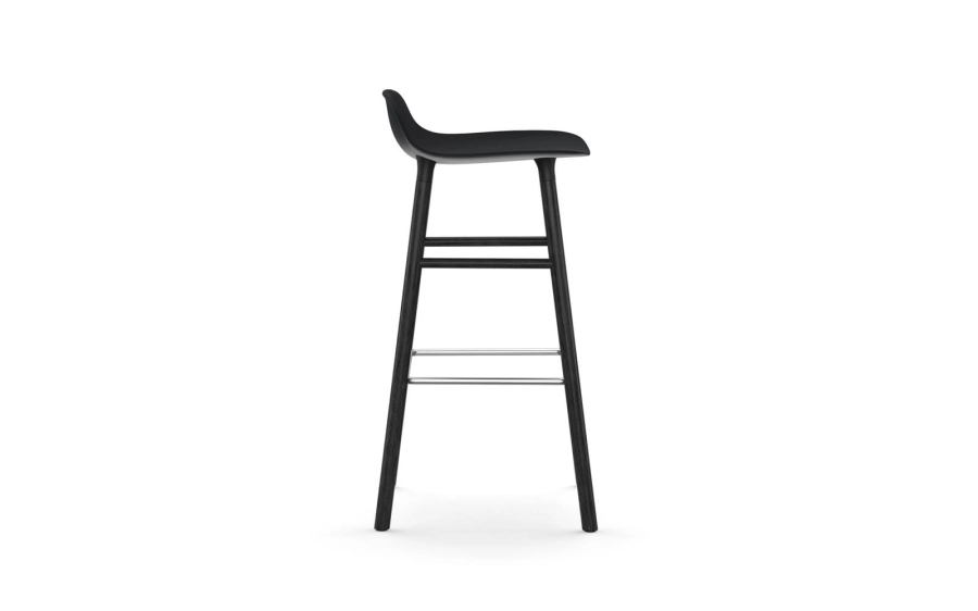 Form Barstool 75 cm Black3.png