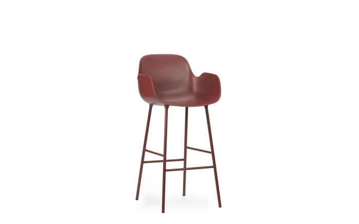 Form Bar Armchair 65 cm Steel1.png