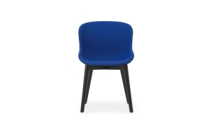 NORMANN COPENHAGEN krzesło tapicerowane HYG czarny dąb